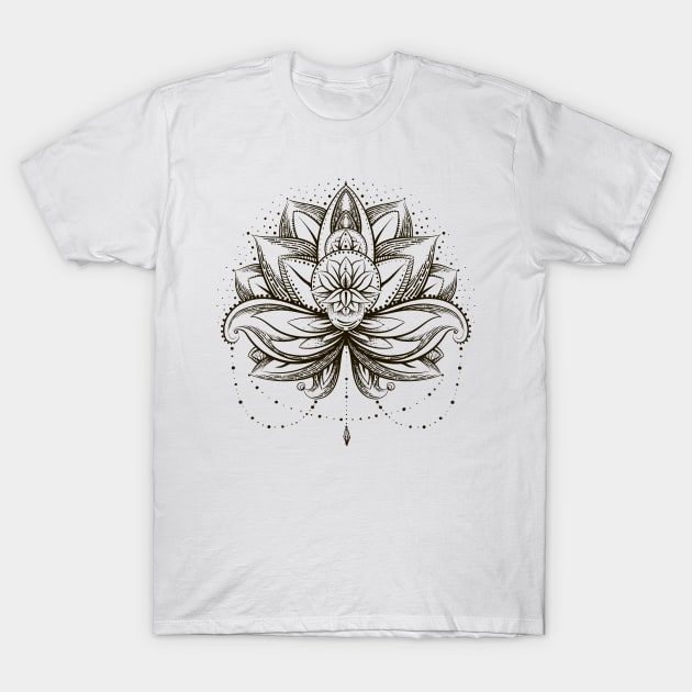 Lotus #01 T-Shirt by Olga Berlet